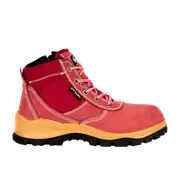 Otway Ladies Eureka Soft Toe Work Boot - Size 6 / Wheat