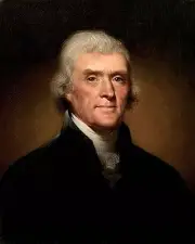 President Thomas Jefferson USA Portrait Founding Fathers 8 x 10 Photo Picture a
