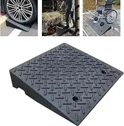 Sidewalk Ramp Plastic Car Threshold Ramps for Sidewalks, Cars, RVs, Trucks, Access, Bikes, Motorcycles, Dogs, Wheelchairs(50 * 50 * 5cm)