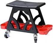 Generic Rolling Work Stool Sturdy Auto Maintenance Chair for Home Car Repairing