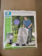 NIB Especially For Baby 2 Pack Travel System Netting Stroller + Carrier Net