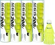 Yonex Mavis 200i Shuttlecock Combo (4 Cans)