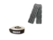 Kings Recovery Tracks - Ultimate All-In-One Traction Boards - 1100mm Track Length - Suitable for Sand and Mud - Made in Australia + 8T Snatch Strap