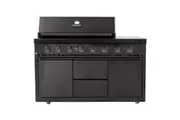 Gasmate NOVA Graphite 6 Burner BBQ with Side burner - BQ2090