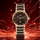 RADO 雷達表 官方授權R01 Centrix 晶萃真鑽自動腕錶 巧克力陶瓷玫瑰金30.5㎜ (R30019732)