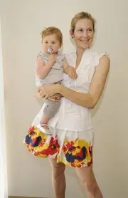 Actress Kelly Rutherford daughter Helena at a fitting on June 24 - 2010 Photo