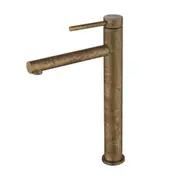 Bella LVB Mica Living Brass With Straight Spout Tall Basin Mixer