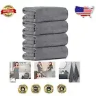 4-Piece Extra Large Bath Towels Set, Quick Dry Microfiber for Home & Outdoor Use