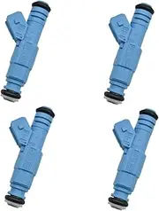XEBRAD 4pcs FUEL INJECTORS, for, for VOLVO, TURBO S70 V70 2.3 2.4 5CYL 0280155830 91860600 91860601 852-12166 Fuel Injector Cleaner
