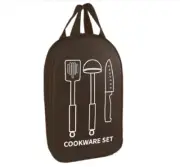 Camping Cookware Bag Set Travel Organizer Grill Accessories(Excluding tableware)