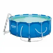 XL 12FT 10250L Metal Frame Portable Swimming Pool Above Ground + Filter Pump