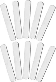 Kisangel 10pcs Sports Steel Slats for Running Gym Weighted Plate Exercise Accessories