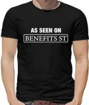 As Seen On Benefits Street Mens T-Shirt - James Turner street - TV - Documentary