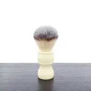 West Coast Shaving Beacon Shaving Brush, Synthetic, Ivory-Colored