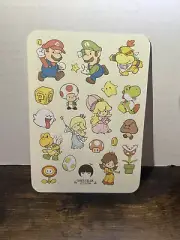 Super Mario Vinyl Stickers Baby Bowser Toad Goomba Peach Boo Yoshi Koopa