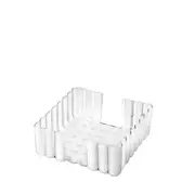 Guzzini Dolcevita 19.6cm Square Table Napkin Holder Storage Mother of Pearl