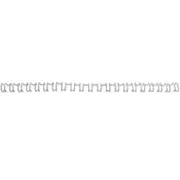 Gbc Wire Binding Comb 21 Loop 10mm A4 Silver Pack 100