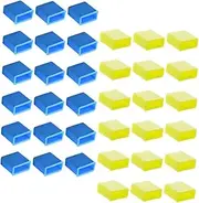 USB Plug Protectors 40pcs Silicone Dust Caps USB Male Cover Caps Easy Install for Data Cables