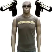 De Puta Madre SECURITY STAFF Sleevless ViP HOT COCA PARTY Club T-Shirt S M
