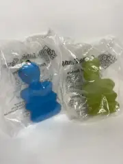 White Castle 1996 Silly Squeeze Squirters Wilfred & Willis DRAGON Water TOY