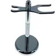 BXFGJCHH, Razor Holder Practical Men's Razor Brush Stands，Stainless Steel Stand Shaving Brush Holder，Fashion Male 15cm Razor Rack Brush Travel Set,Shaving Razor Holders