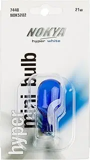 Nokya 7440 Halogen Bulb 20mm Hyper White 21W