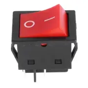 Accessory Comfortable Rocker Switch Double Pole Single Throw DPST ON-OFF