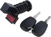 Lock Cylinder for Dacia Logan Sandero, Ignition Lock Cylinder with 2 Keys 80601-6505R/806016505R