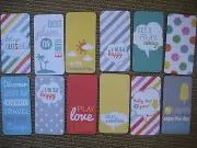 'HELLO SUNSHINE' PROJECT LIFE CARDS - pack of 12 - 2" x 4"