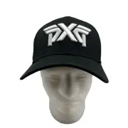 New Era PXG Hat Men M/L Black Prolight 39Thirty Stretch Fit Cap Performance Golf