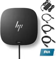 HP USB-C Dock G5-11-in-1 Adapter for Both USB-C and Thunderbolt-Enabled Laptops