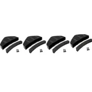 Car Lower Rear Body Bumper Diffuser Shark Fin Kit Fit For Toyota Camry/Corolla (for: Toyota)