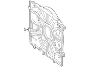 Mercedes Benz GLE450 GLE350 2020-2023 Front Fan Assembly OE 1679068806
