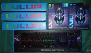 LVLUP Pro Gaming Keyboard, Mouse, & Mouse pad Bundle (6 Items)