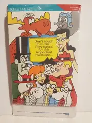 AMERICAN GREETINGS ROCKY BULLWINKLE PEABODY SHERMAN CARTOON PARTY INVITATIONS
