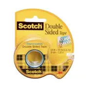 3M Scotch Removable Double Sided Tape With Dispenser 3/4”x 200”, $35+ Free Ship