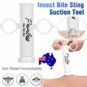 Bug Bite Thing Suction Tool First Aid Supplies Kit Extractor Pump Safe White AU