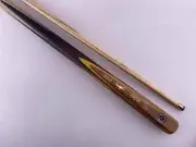 The Kakadu - 2pc Desert Cue with rod Ebony butt with light jarrah splice, 4 splice