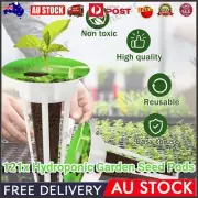 121PCS Hydroponic-Garden System Seed-Pods Kit-30 Grow Domes, 30 Pod Spare Parts