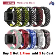Sport Silicone Bicolor Band for Fitbit Versa 2/1/Lite & Blaze Replacement Straps