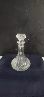 Vintage Garanti Cristal d'Arques Decanter, Lead Crystal, Barware, Crystal