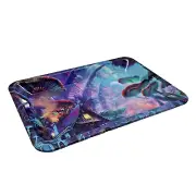 metal plate Decorative Remote Side Table New World Tray Decoration Snack Tray