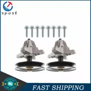 For Troy Bilt MTD 2 Pack Spindle Assembly W/Pulley Bolt 618-06991 918-06991 US