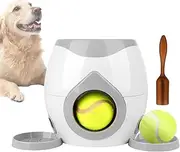 Dog Ball Thrower | Automatic Baseball Thrower,Aggressive Dog Ball Shooter Snack Feeder for Indoor Outdoor Mental Stimulation Exercise