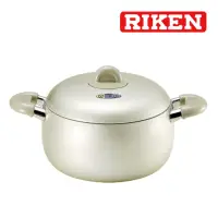 在飛比找momo購物網優惠-【RIKEN 理研】韓國製雙柄湯鍋24cm(含蓋)