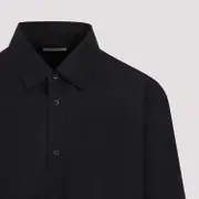 [Craig Green] Craig Green-Black Cotton Circle Shirt-Uomo M STAND
