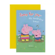 Connections from Hallmark Peppa Pig Birthday Card - Jump for Joy!