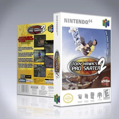 Nintendo 64 Case - NO GAME - Tony Hawks Pro Skater 2