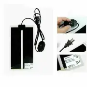 110V Pet Reptile Heating Pad Under Tank w/ Thermostat Switch Aquarium Lizard Mat