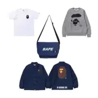 在飛比找蝦皮購物優惠-Bape 2023 福袋 短T 大學T 現貨